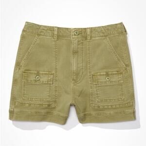 American Eagle Green Highest Rise 90s Boyfriend Short Size 10